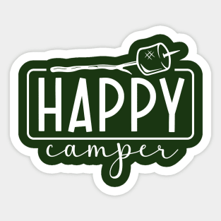 Camper and nature Sticker